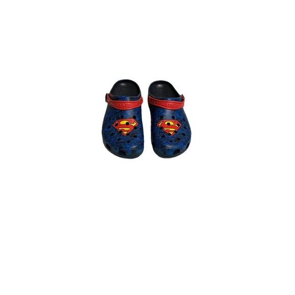 Crocs Superman Classic Clogs Mens Size 13 Blue Red DC Comics main image 8